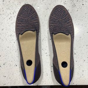 NIB Rothy’s size 9 The Loafer in Twilight Metallic